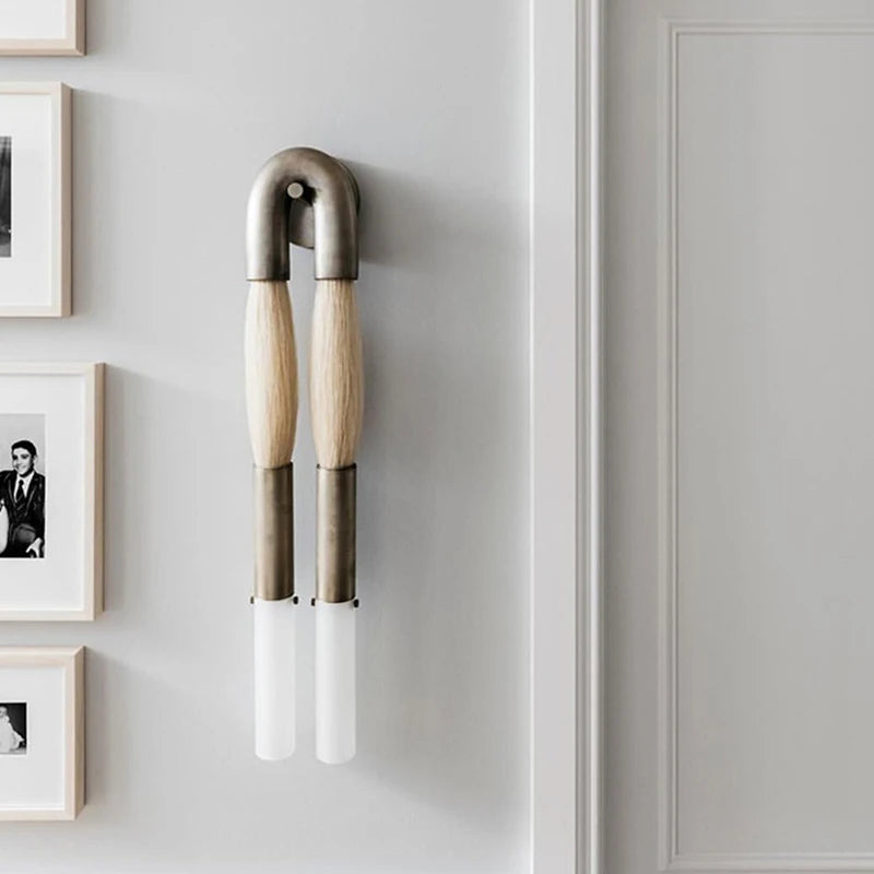 Lunet Halo Fabric Wall Sconce – product view 3