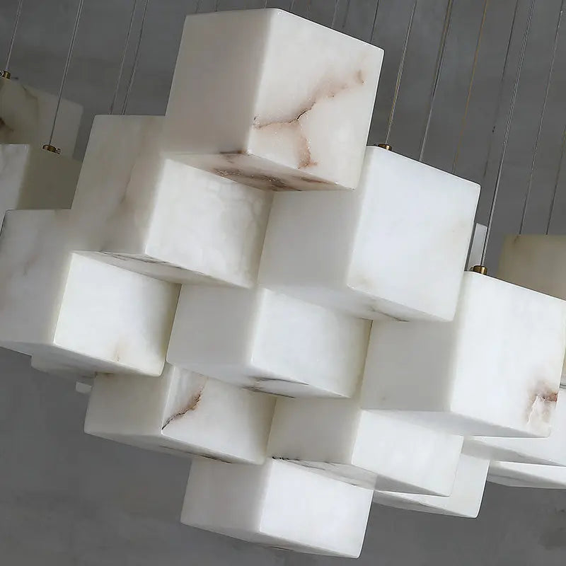 Wren Halo Alabaster Pendant Light – product view 6