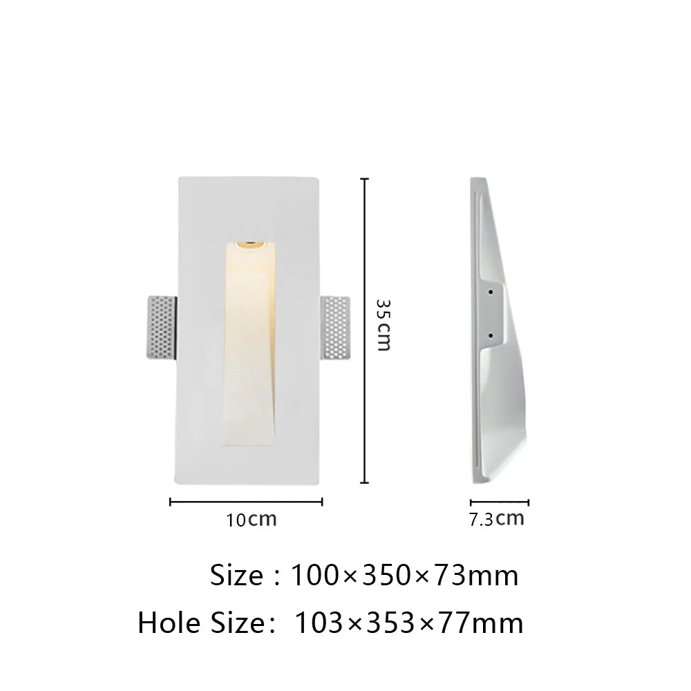 Doria Recessed Modern Wall Sconce for Modern Interior – Minimalist