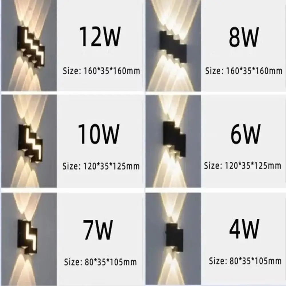 Elara Energy-Efficient Aluminum Outdoor Wall Light for Yard – IP65 – detail view 6
