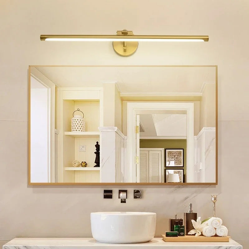 Designer LED Bathroom Vanity & Mirror Light – Modern LED for Bathroom, Bedroom & Bedside | Oriana Contour by Evenlyr