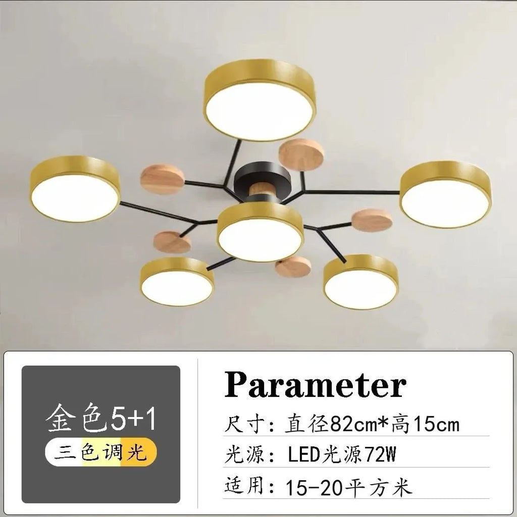 Floris Arc Dimmable Aluminum Chandelier – product view 8
