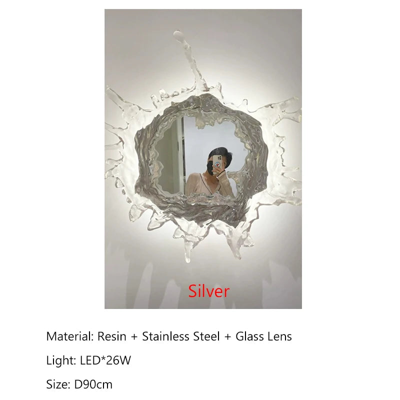 Glass Wall Sconce – Nordic Modern for Bathroom, Bedroom & Bedside, Hotel & Hospitality | Oriana Frame by Evenlyr