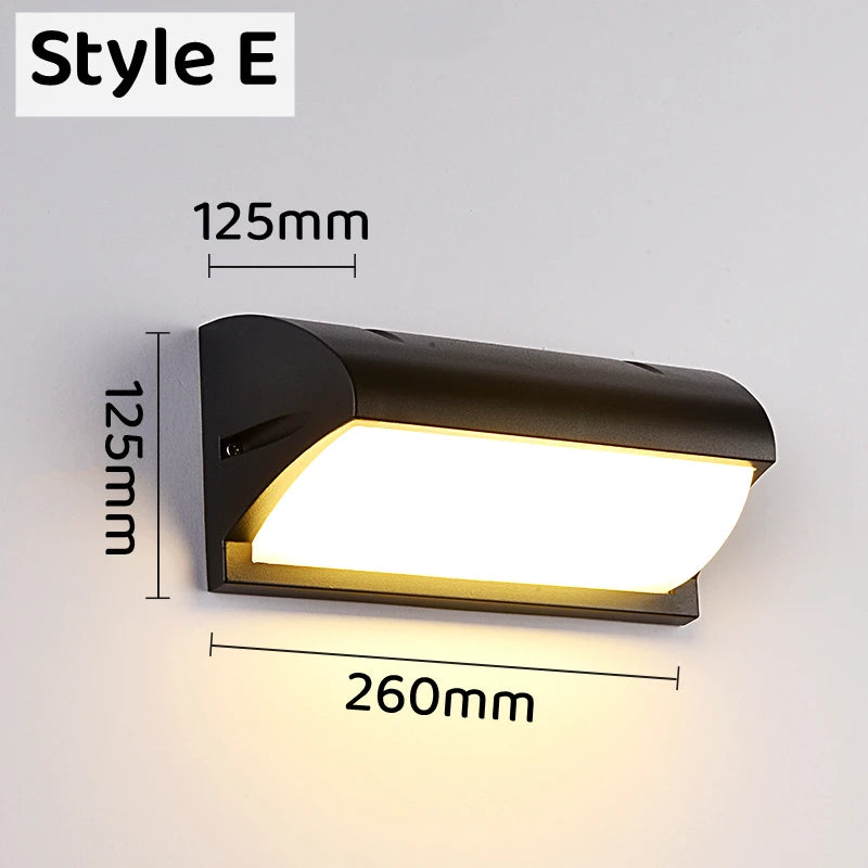 Merano E27 Outdoor Wall Light for Courtyard – IP65