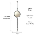 Oria Reed Acrylic Floor Lamp – Art Deco – product detail 11