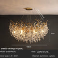 Hesper Arc Branch Crystal Pendant Light – product view 13