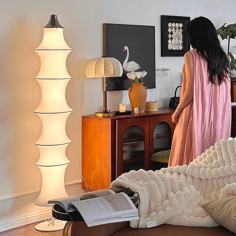 Onda Axis Fabric Floor Lamp – Wabi-Sabi – product detail 5