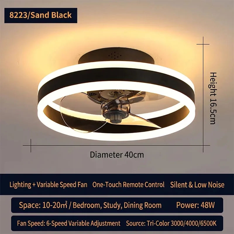 Orlena Halo Dimmable Metal Chandelier – product view 11