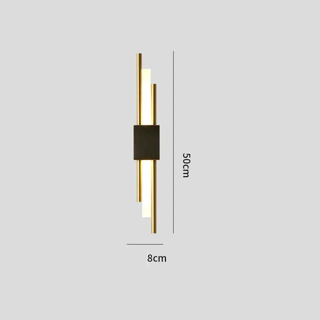 Metal Wall Sconce – Nordic Modern LED for Bathroom, Bedroom & Bedside, Hallway & Entryway | Isola Glow by Evenlyr