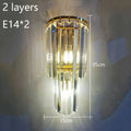 Crystal Wall Sconce – Modern Minimalist for Bedroom, Hallway, Living Room | Thalia Beam by Evenlyr