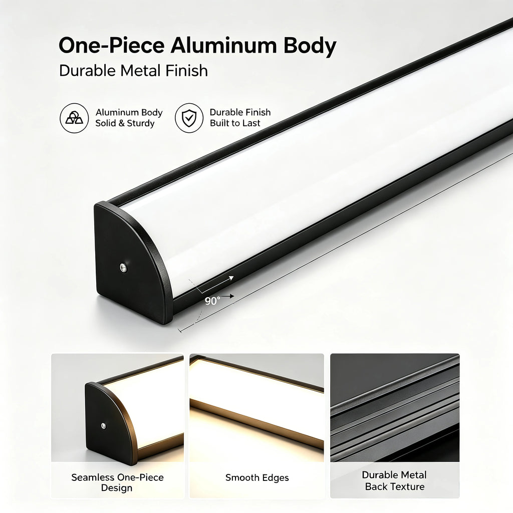 Palermo IP65 Linear Outdoor Wall Light for Exterior Wall – App Control – detail view 6