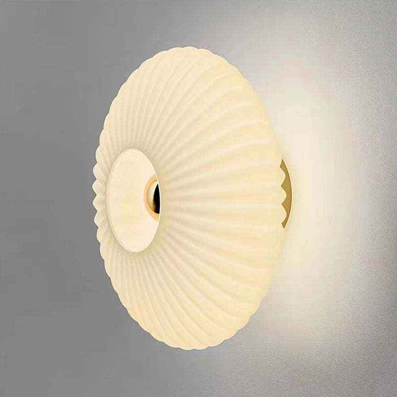 Glass Wall Sconce – Nordic Modern for Bedroom, Hallway, Living Room | Liora Line by Evenlyr