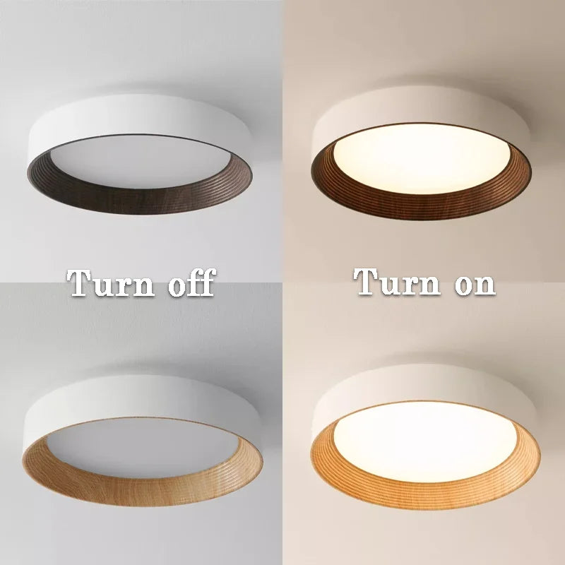 Wood Chandelier – Nordic Modern for Dining Room, Living Room, Foyer | Vivienne Halo by Evenlyr