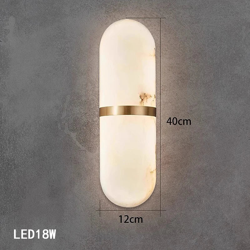 Modern Marble Wall Sconce