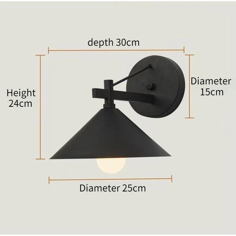 Liora Vintage Outdoor Wall Light for Exterior Wall – Industrial – detail view 6