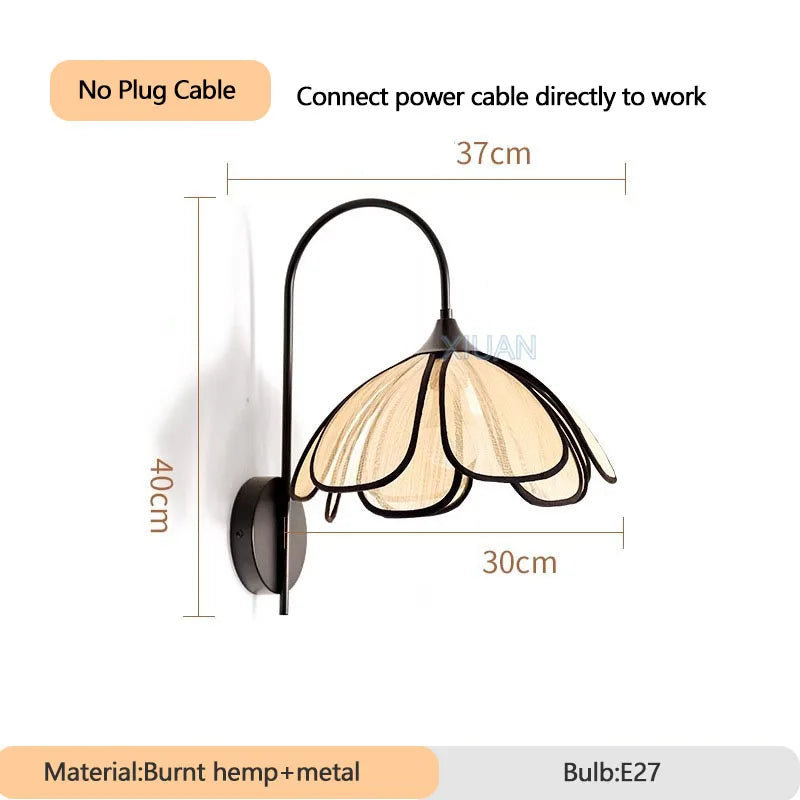 Isolde Halo Metal Wall Sconce – product view 8