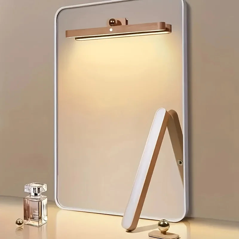 Ravena Rechargeable Wooden LED Night Light – Wall-Mount or Freestanding