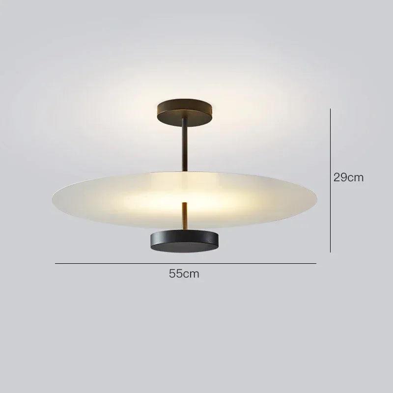 Acrylic Pendant Light – Nordic Modern LED for Bedroom & Bedside, Living Room, Dining Room & Kitchen | Noemi Line by Evenlyr