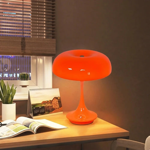 Alaric Veil Rechargeable Table Lamp – Modern Rechargeable Table Lamps for Bedroom