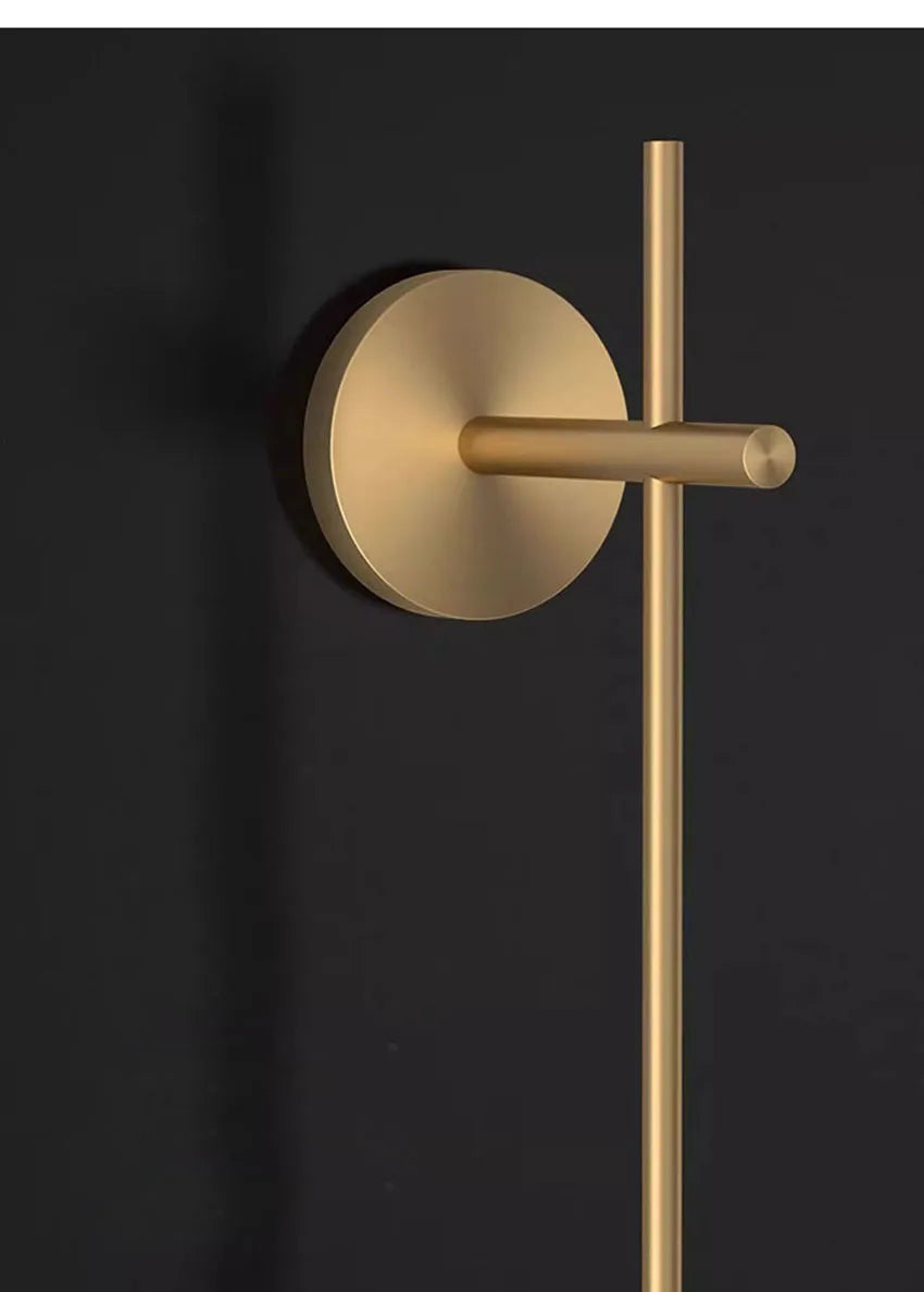 Metal Globe Wall Sconce – Modern LED for Bedroom & Bedside, Hallway & Entryway, Living Room | Selene Crest by Evenlyr