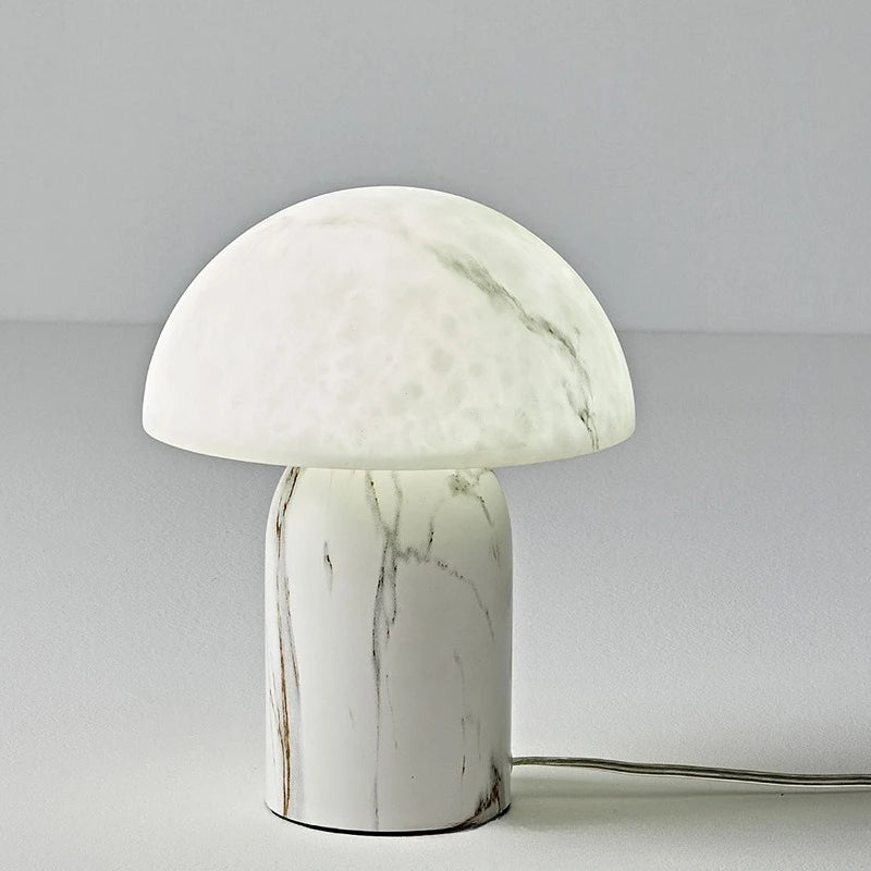 Marble Table Lamp – Wabi-Sabi Japanese for Bedside, Desk & Office, Living Room | Evanthe Grove by Evenlyr