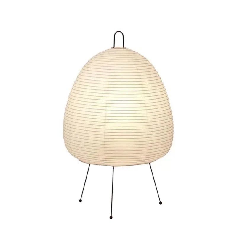 Rice Paper Floor Lamp – Wabi-Sabi Japanese for Bedroom, Reading Corner, Hotel Lounge | Fiora Orbit by Evenlyr