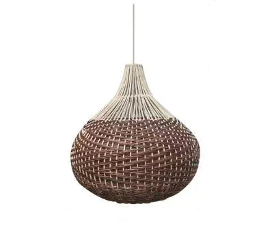 Ginevra Wabi-Sabi Rattan Chandelier for Bedroom – Vintage