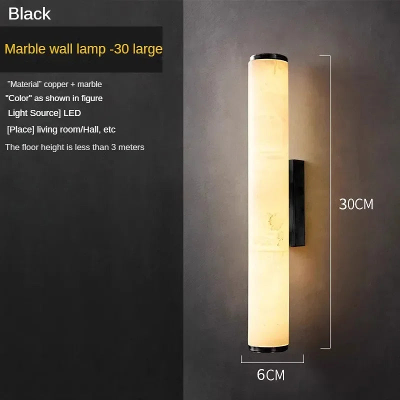 Solis Facet Alabaster Wall Sconce – Minimalist – product detail 11