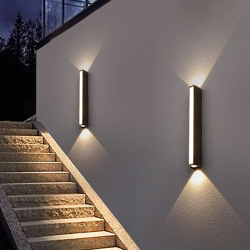 Quintara Aluminum Linear Outdoor Wall Light for Exterior Wall – IP65 – product view