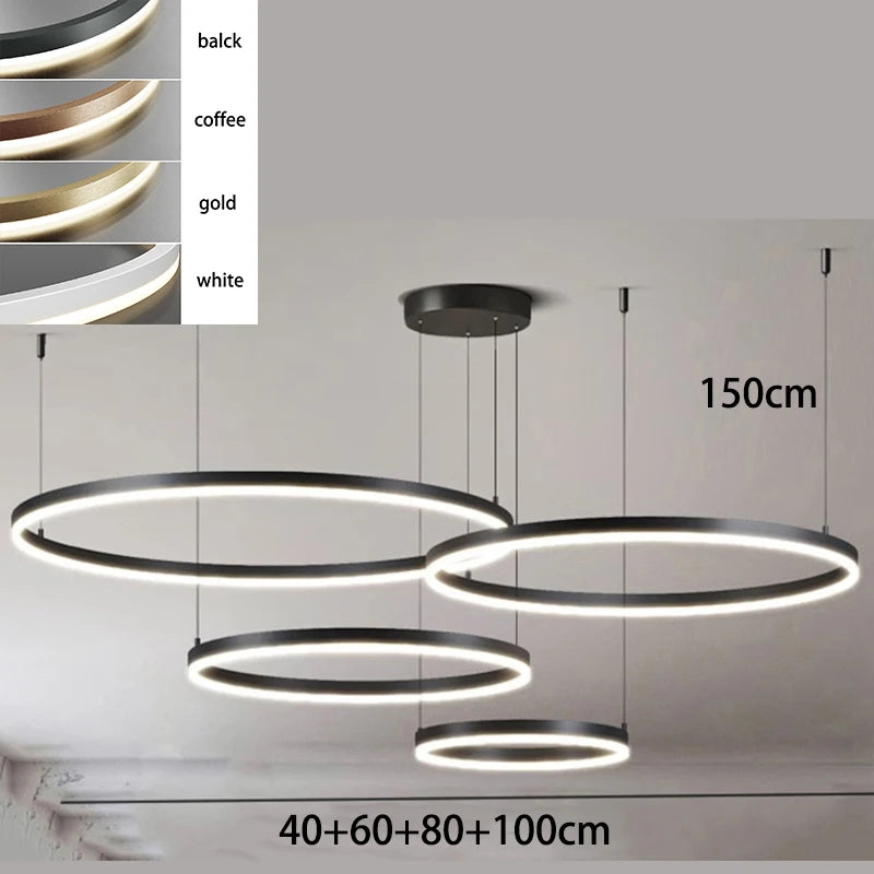 Cora Sculpt Aluminum Chandelier – Dimmable – product detail 8