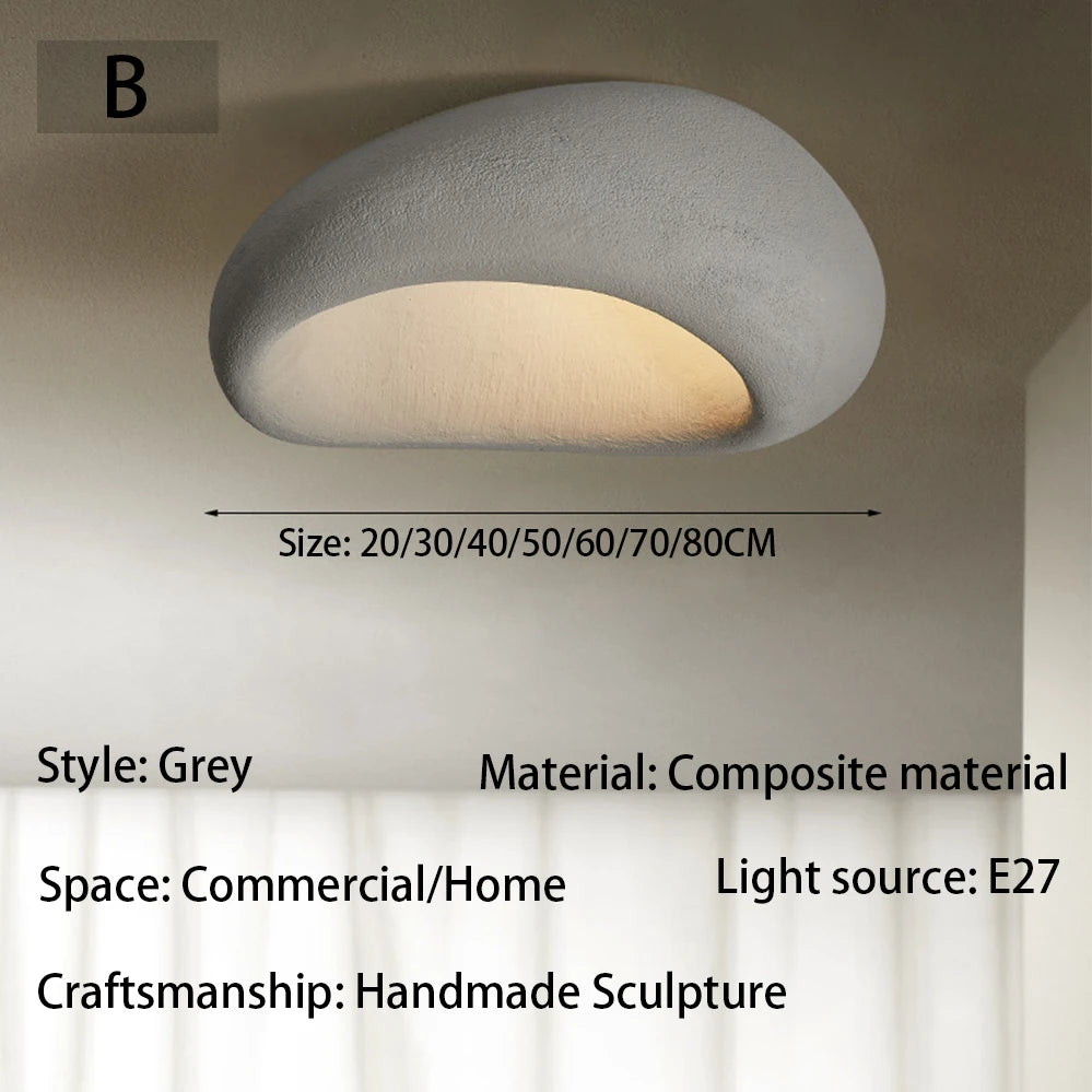 Doria Wabi-Sabi Modern Chandelier for Living Room – Nordic – detail view 8