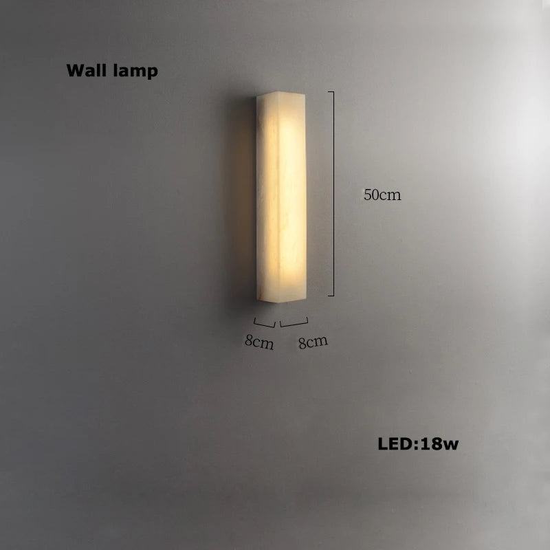 Aurelia Spiral Natural Marble Chandelier – Dimmable – product detail 8