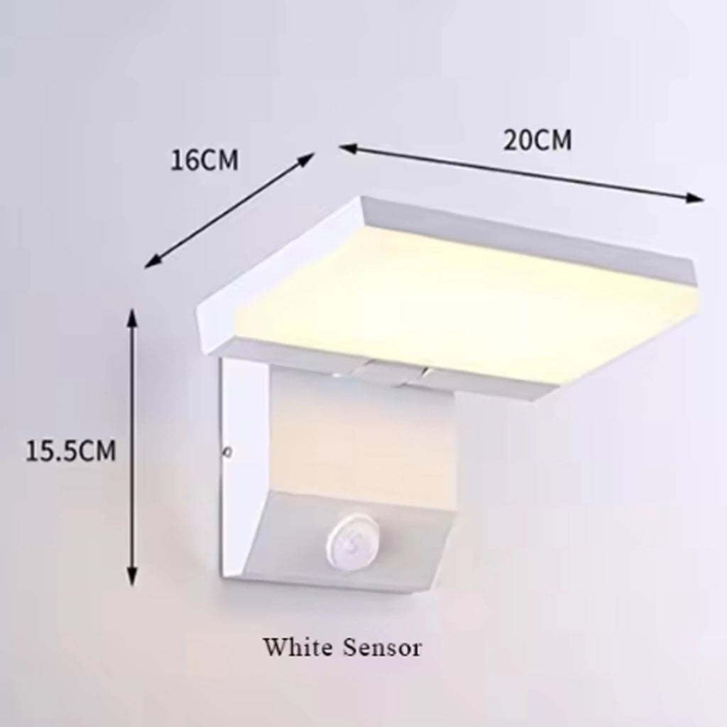 Palermo IP65 Motion Sensor Outdoor Wall Light for Front Door – detail view 8