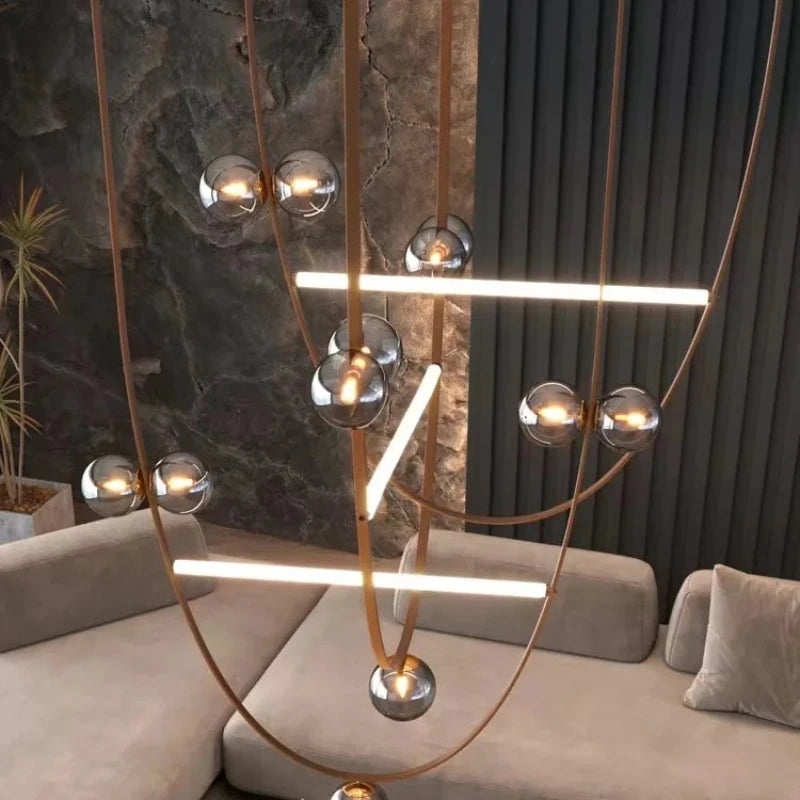 Nola Glow Glass Pendant Light – Modern – product detail 4