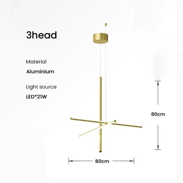 Caspian Arc Sculptural Aluminum Pendant Light – product view 14