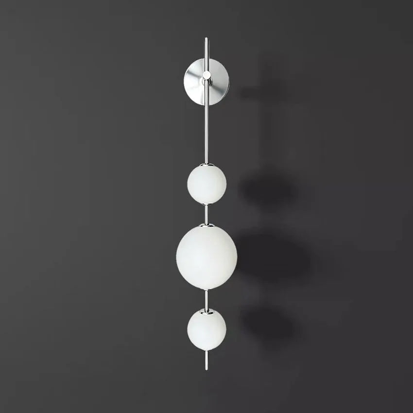 Metal Globe Wall Sconce – Modern LED for Bedroom & Bedside, Hallway & Entryway, Living Room | Evania Line by Evenlyr
