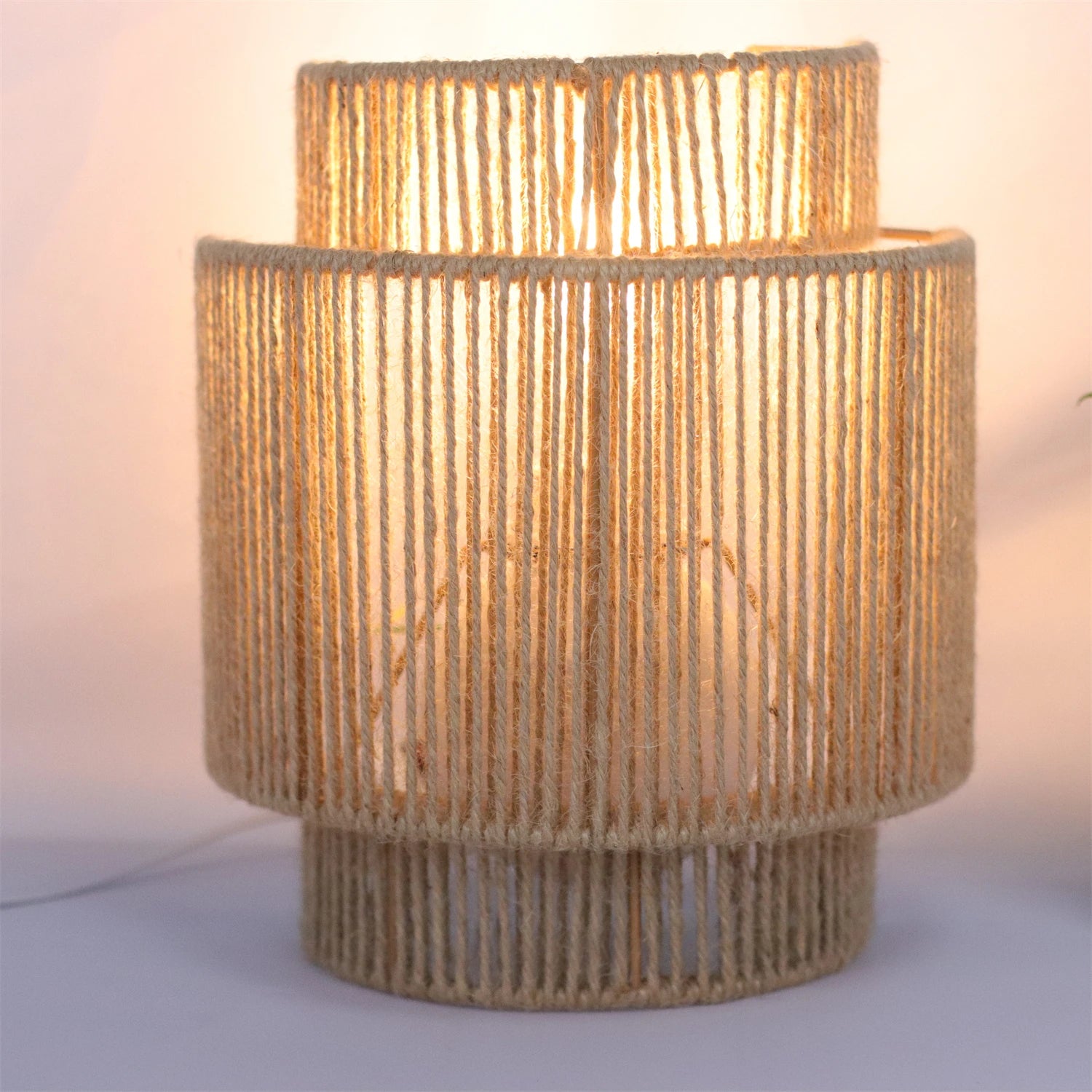 Rattan & Wood Wall Sconce – Vintage Modern for Bedroom, Living Room, Hallway | Aviana Orbit by Evenlyr