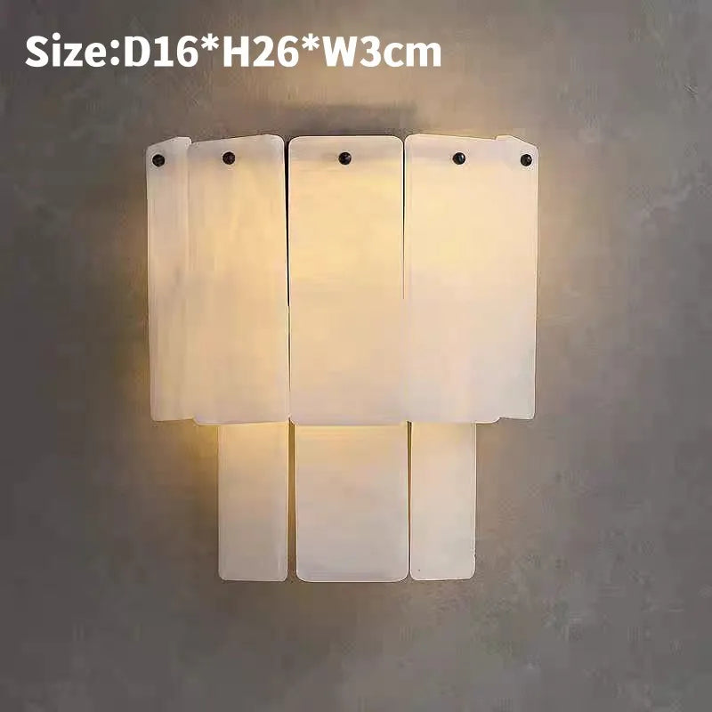 Alabaster & Marble Chandelier – Modern Minimalist for Dining Room, Living Room, Foyer | Celine Line by Evenlyr