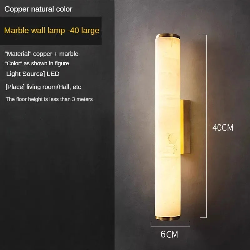 Solis Facet Alabaster Wall Sconce – Minimalist – product detail 13