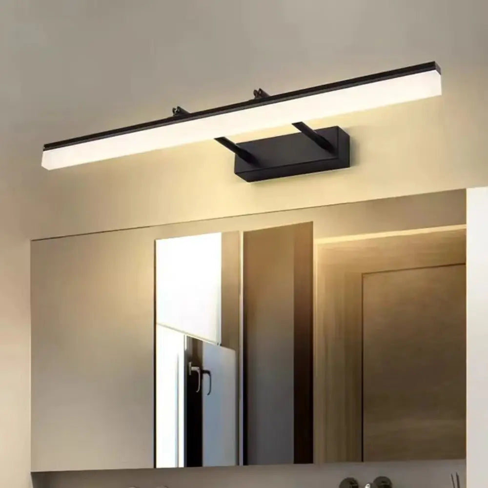 Kensley 40cm 9W Retractable No-Drill Vanity Mirror Light