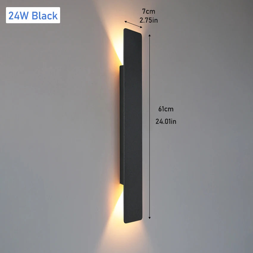Juniper 18W Up & Down Outdoor Wall Light for Porch – IP65 – detail view 12