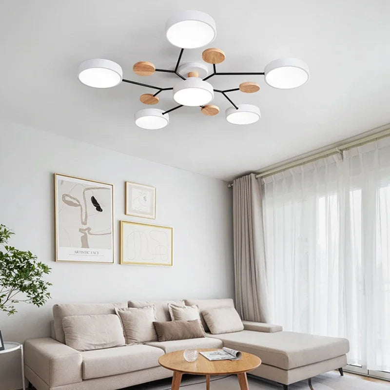 Floris Arc Dimmable Aluminum Chandelier – product view 5