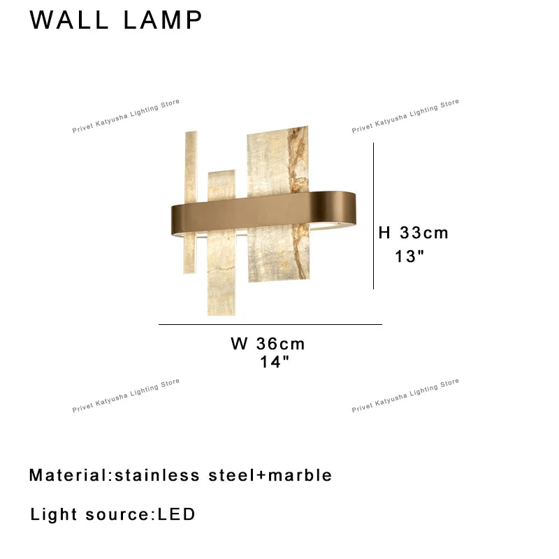 Amaris Halo Alabaster Pendant Light – product view 13