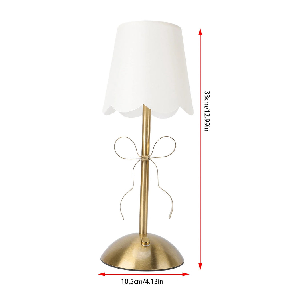Fabric Table Lamp – Modern Minimalist Cordless Rechargeable for Bedside, Restaurant Table, Hotel Room | Amaris Grove by Evenlyr
