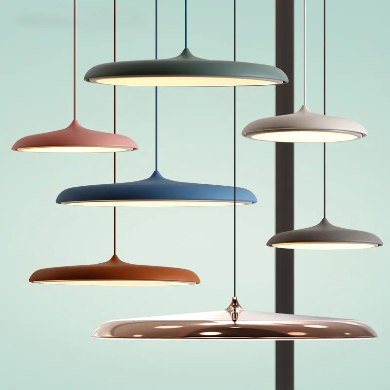 Mora Curve Acrylic Pendant Light – Minimalist – product detail 5