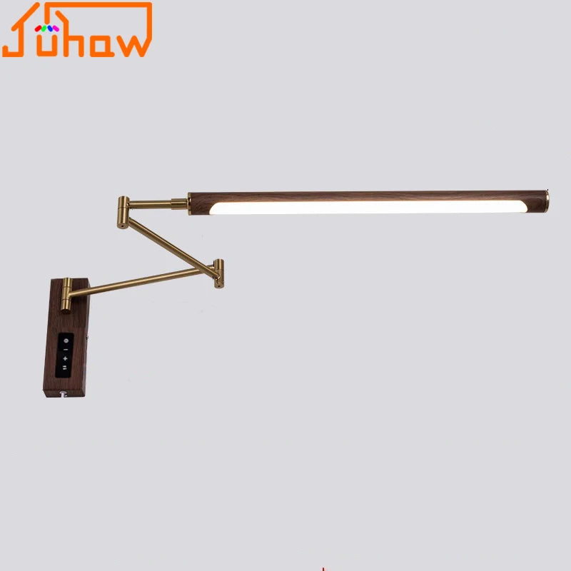Perrin Arc Swing-Arm Metal Wall Sconce – product view 2