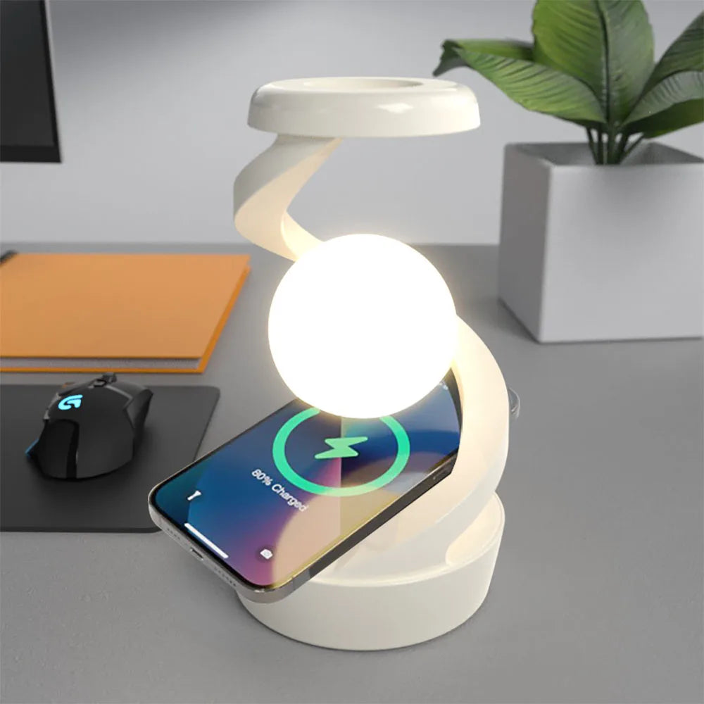 Roselle Contour Sculptural Table Lamp – product view 9