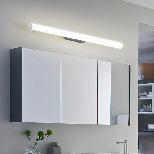 Alaric Halo Linear Aluminum Wall Sconce – product view 2