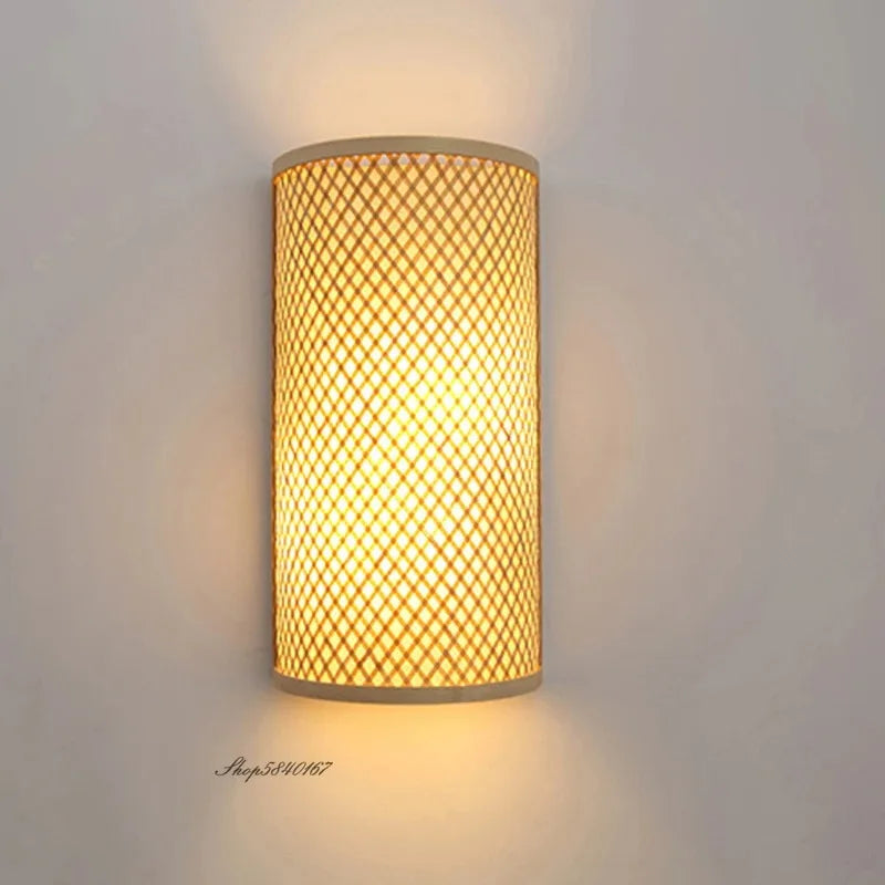 Selene Arc Bamboo Wall Sconce – Vintage Bamboo Wall Sconces for Restaurant