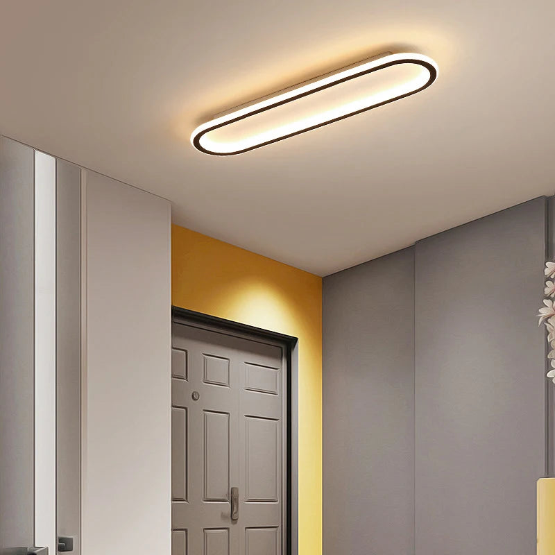Perrin Halo Aluminum Ceiling Light – product view 3